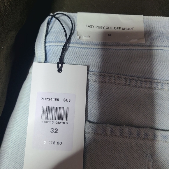 7 For All Mankind Easy Ruby Cut off Shorts - Picture 6 of 6
